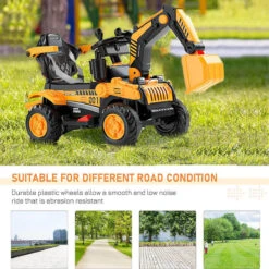 Toddler 3-in-1 Electric Excavator 6V Ride-on Stroller WIth Safe Belt Battery Power Excavator 19 Toddler 3-in-1 Electric Excavator 6V Ride-on Stroller WIth Safe Belt Battery Power Excavator -Sun Baby Sales Store 6V Electric Excavator Kids Spray Ride on Toys 1 37fafa7a d676 41f2 bbfc d45b1b6f4620