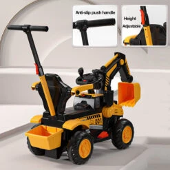 Toddler 3-in-1 Electric Excavator 6V Ride-on Stroller WIth Safe Belt Battery Power Excavator 15 Toddler 3-in-1 Electric Excavator 6V Ride-on Stroller WIth Safe Belt Battery Power Excavator -Sun Baby Sales Store 6V Electric Excavator Kids Spray Ride on Toys 23 35b91a73 da60 4d74 aa6e b89524b7df03