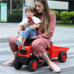 6V Electric Kids Ride On Tractor With Wagon Battery Powered Ride On Car For Boys & Girls 12 6V Electric Kids Ride On Tractor With Wagon Battery Powered Ride On Car For Boys & Girls -Sun Baby Sales Store 6V Electric Kids Ride On Tractor 3 11adc17a d7f0 4f7f ac1c 16f578e6e93b