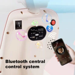 6V Electric Motorcycle Kids Ride On Car Dual Drive Bluetooth Motorcycle With Two Seats -Sun Baby Sales Store 6V Electric Motorcycle Kids Ride on Car 5