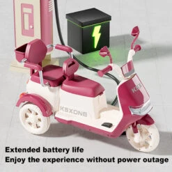 6V Electric Motorcycle Kids Ride On Car Dual Drive Bluetooth Motorcycle With Two Seats -Sun Baby Sales Store 6V Electric Motorcycle Kids Ride on Car 8