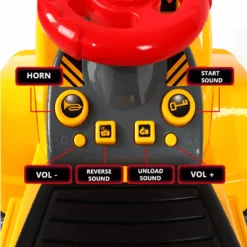 6V Electric Ride-on Excavator Kids Digger Toys With Simulation Sound 14 6V Electric Ride-on Excavator Kids Digger Toys With Simulation Sound -Sun Baby Sales Store 6V Electric Ride on Excavator 1