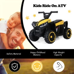 6V Kids ATV Dual Motors 4 Wheeler Off-Road Electric ATV Ride On Car Wih Light Music For Boys & Girls -Sun Baby Sales Store 6V Kids ATV 4 Wheeler Ride on Car 10