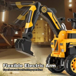 6V Toddler Excavator Electric Digging Arm Ride On Car With Large Wagon And Remote 15 6V Toddler Excavator Electric Digging Arm Ride On Car With Large Wagon And Remote -Sun Baby Sales Store 6V Kids Electric Ride On Excavator 3 966e490e 22bd 4dbe a6a5 5b740e6fad8b