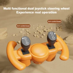 6V Kids Ride-On Excavator Fully Electric Digging Arm Ride On Toy With Safety Belt 18 6V Kids Ride-On Excavator Fully Electric Digging Arm Ride On Toy With Safety Belt -Sun Baby Sales Store 6V Kids Ride On Excavator 7