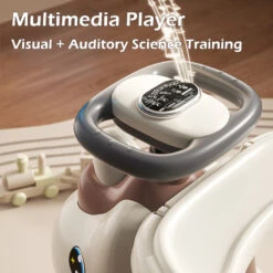 6V Unicorn 4-in-1 Kids Electric Car Bluetooth Ride-On Toy Detachable Push Handle With Music Light 22 6V Unicorn 4-in-1 Kids Electric Car Bluetooth Ride-On Toy Detachable Push Handle With Music Light -Sun Baby Sales Store 6V Unicorn Kids Electric Car 16