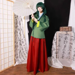 Adult The Apothecary Diaries Maomao Costume Tops Skirt And Accessories Full Set