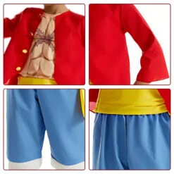 Loofie Costume Red Coat Shorts And Straw Hat Suit For Kids Adults Halloween Cosplay -Sun Baby Sales Store 6 9333a073 5b10 4a73 9331 c2d9bf5de268