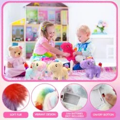 Unicorn Plush Toy Talking Wagging Nodding Educational Doll Electric Animal Interactive Animated Toy For Toddler -Sun Baby Sales Store 71Q2fD lFpL. AC SL1500