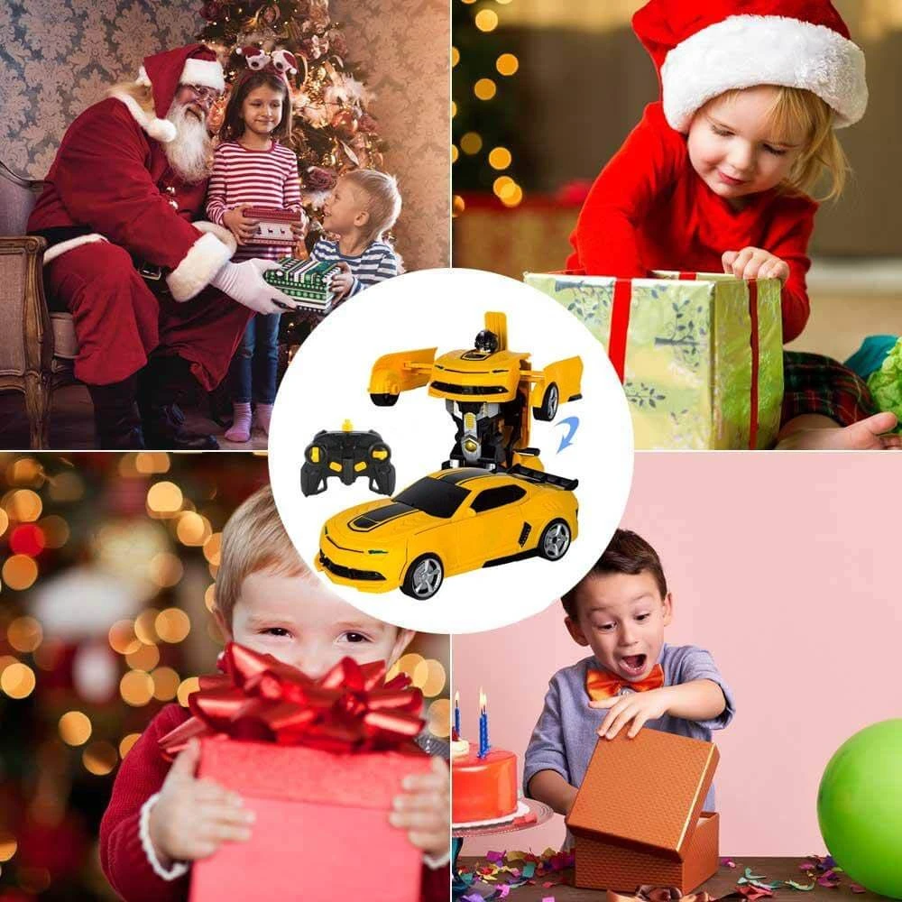 1:14 Remote Control Transformer Robot Car Toys Gesture Sensing RC Car Transforming With Sounds, LED Lights 17 1:14 Remote Control Transformer Robot Car Toys Gesture Sensing RC Car Transforming With Sounds, LED Lights - Image 17