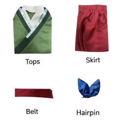 Adult The Apothecary Diaries Maomao Costume Tops Skirt And Accessories Full Set -Sun Baby Sales Store 7 7a7ee316 61b6 4872 b158 9f867f00b58e