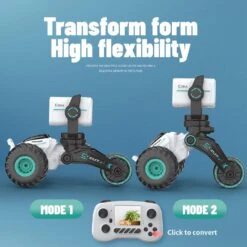 Multifunctional RC Car HD Photo Video Remote Dialogue Car Deformation 360° Stunt Car For Boys Gilrs 9 Multifunctional RC Car HD Photo Video Remote Dialogue Car Deformation 360° Stunt Car For Boys Gilrs -Sun Baby Sales Store 7e39202f 6534 406e 8712 b8195d49b749.961696f4c785bd15923d6535e7dca8dd 1