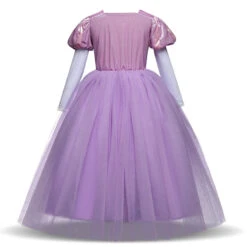 Kids Light Up Dress Long Hair Princess Of Corona LED Fancy Costume Birthday Party Outfit 14 Kids Light Up Dress Long Hair Princess Of Corona LED Fancy Costume Birthday Party Outfit -Sun Baby Sales Store 8918881042 119062811