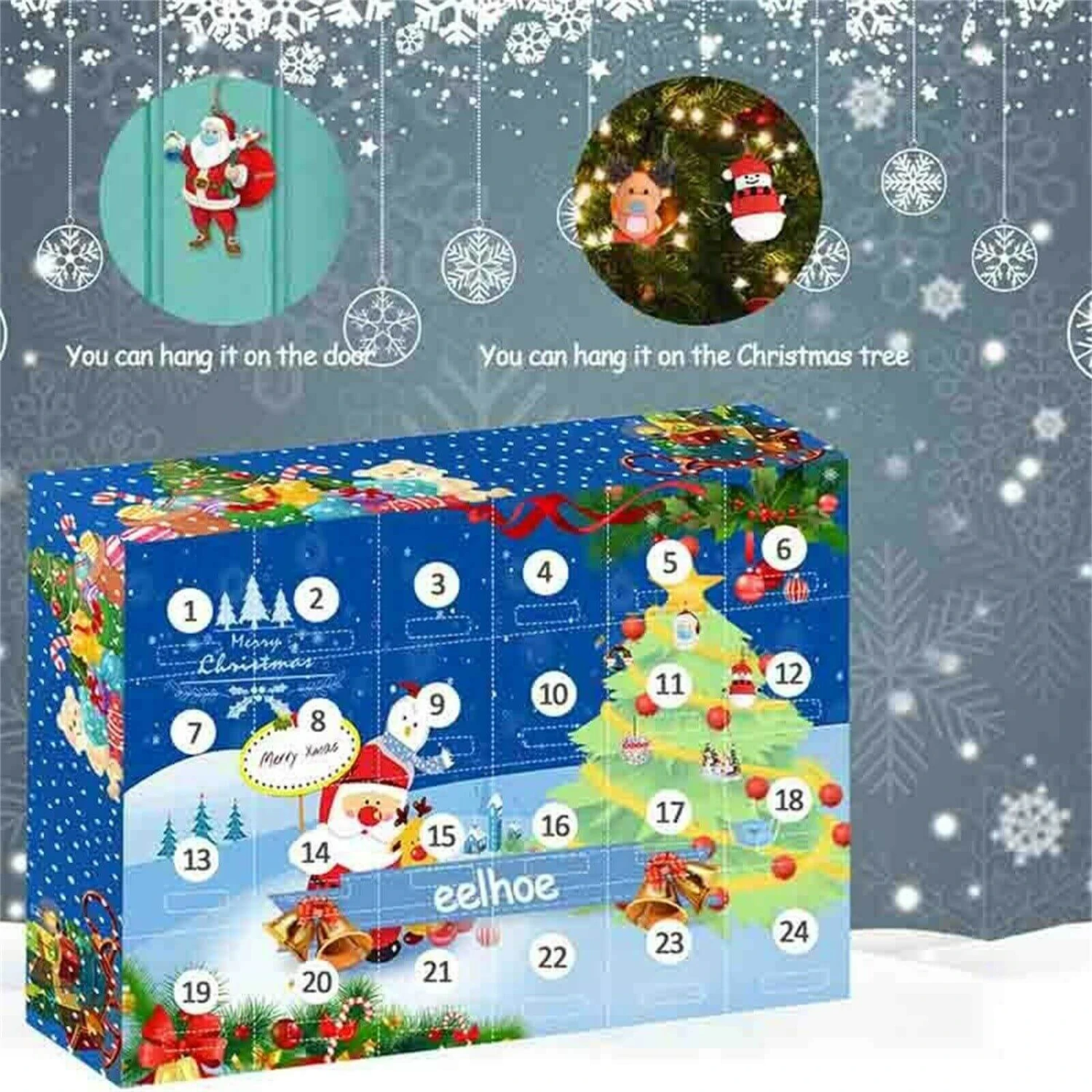 Advent Christmas Countdown Calendar With 24 Days Suprise Gift For Boys And Grils 7 Advent Christmas Countdown Calendar With 24 Days Suprise Gift For Boys And Grils - Image 7