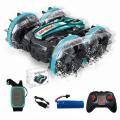 Amphibious Stunt RC Car 360° Rotate And 180° Flips Water Land Remote Control Car 23 Amphibious Stunt RC Car 360° Rotate And 180° Flips Water Land Remote Control Car -Sun Baby Sales Store Amphibious RC Car 1 9bff070a 28b9 4d95 9e85 5a56ea8920ee