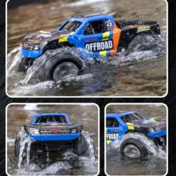 Amphibious Remote Control Car 4WD Off-road Vehicle Waterproof 2.4G RC Truck Summer Toy 13 Amphibious Remote Control Car 4WD Off-road Vehicle Waterproof 2.4G RC Truck Summer Toy -Sun Baby Sales Store Amphibious Remote Control Car 4WD Off road vehicle 6