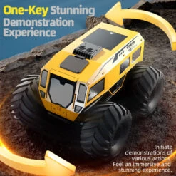 2.4G Amphibious Remote Control Car All-terrain Climbing Off-road Vehicle 360° Drift Racing Toy -Sun Baby Sales Store Amphibious Remote Control Car 7