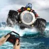 2.4Ghz RC Car Dirt Bike Amphibious Motorcycle Stunt Racing Vehicle Model For Children's Gift