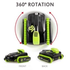 Kids Amphibious RC Tank 360° Drift Stunt Remote Control Tank Deformation Crawler Waterproof Remote Control Toys -Sun Baby Sales Store AmphibiousRCTank 7