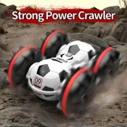 Amphibious RC Car Football 4WD Stunt Remote Control Car 100% Waterproof Toys For Kids 22 Amphibious RC Car Football 4WD Stunt Remote Control Car 100% Waterproof Toys For Kids -Sun Baby Sales Store Amphibiouscarfootball 5