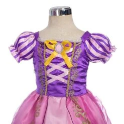Long Hair Princess Dress Little Girls Pink Purle Outfit Halloween Party Dress Ball Gown 10 Long Hair Princess Dress Little Girls Pink Purle Outfit Halloween Party Dress Ball Gown -Sun Baby Sales Store Angelgirlprincessdress 5