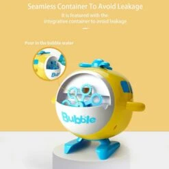 Kids Bubble Machine - Automatic Bubble Maker Helicopter Toy Gift For Girls And Boys 14 Kids Bubble Machine - Automatic Bubble Maker Helicopter Toy Gift For Girls And Boys -Sun Baby Sales Store AutomaticBubbleHelicopter 12