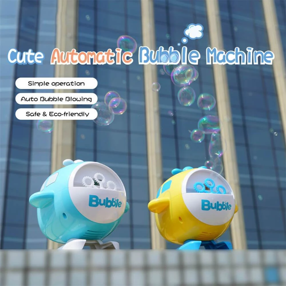 Kids Bubble Machine - Automatic Bubble Maker Helicopter Toy Gift For Girls And Boys 3 Kids Bubble Machine - Automatic Bubble Maker Helicopter Toy Gift For Girls And Boys - Image 3