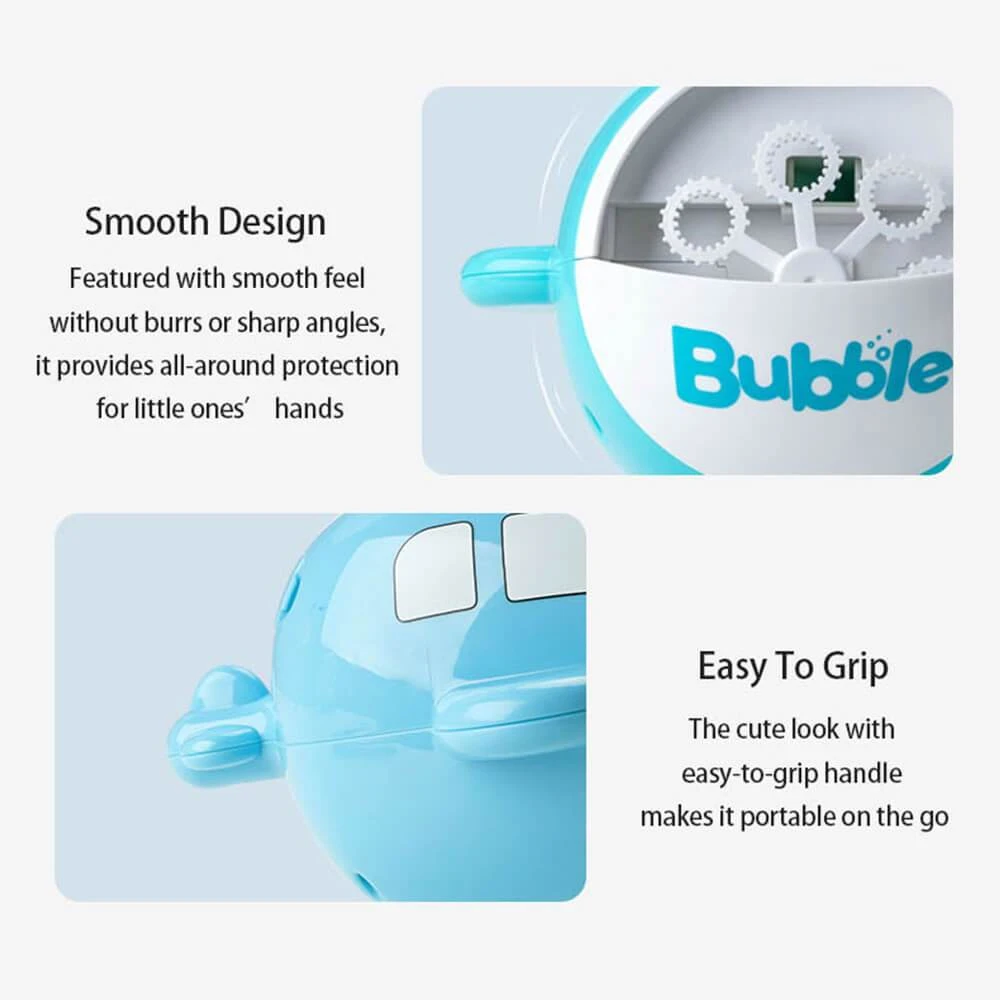 Kids Bubble Machine - Automatic Bubble Maker Helicopter Toy Gift For Girls And Boys 9 Kids Bubble Machine - Automatic Bubble Maker Helicopter Toy Gift For Girls And Boys - Image 9