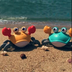 Baby Kids Bathing Shower Crab Automatically Avoid Obstacle Crawling Musical Beach Toys -Sun Baby Sales Store Babybathswimcrab 3