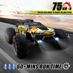 High Speed Brushless RC Racing Car 1/14 Fast RTR Off-Road Truck Electric Powered Remote Control Car 17 High Speed Brushless RC Racing Car 1/14 Fast RTR Off-Road Truck Electric Powered Remote Control Car -Sun Baby Sales Store Brushless Fast RC Car 1 16 Scale 3