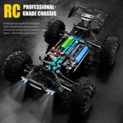 High Speed Brushless RC Racing Car 1/14 Fast RTR Off-Road Truck Electric Powered Remote Control Car 24 High Speed Brushless RC Racing Car 1/14 Fast RTR Off-Road Truck Electric Powered Remote Control Car -Sun Baby Sales Store Brushless Fast RC Car 1 16 Scale 6