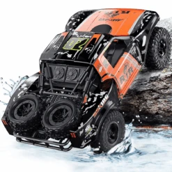 Amphibious RC Cars 1/8 Scale RC Rock Crawler Radio Controlled Monster Truck 100% Waterproof 16 Amphibious RC Cars 1/8 Scale RC Rock Crawler Radio Controlled Monster Truck 100% Waterproof -Sun Baby Sales Store C11 1 10 Large Amphibious RC Car