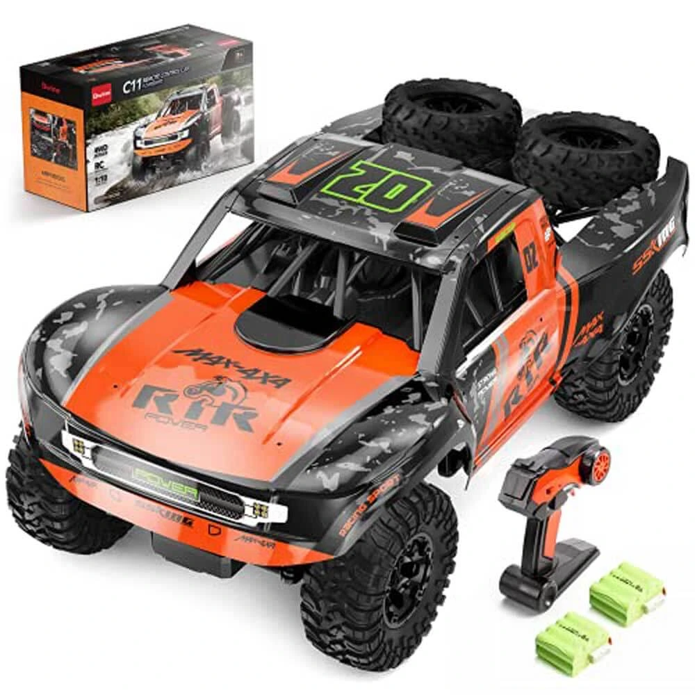 Amphibious RC Cars 1/8 Scale RC Rock Crawler Radio Controlled Monster Truck 100% Waterproof 13 Amphibious RC Cars 1/8 Scale RC Rock Crawler Radio Controlled Monster Truck 100% Waterproof - Image 13