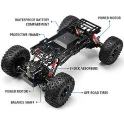 Amphibious RC Cars 1/8 Scale RC Rock Crawler Radio Controlled Monster Truck 100% Waterproof 24 Amphibious RC Cars 1/8 Scale RC Rock Crawler Radio Controlled Monster Truck 100% Waterproof -Sun Baby Sales Store C11 Amphibious RC Car 8
