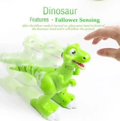 Remote Control Sensing Dinosaur Cartoon Cute Gesture Interactive Electronic Spray Dinosaur Toy 16 Remote Control Sensing Dinosaur Cartoon Cute Gesture Interactive Electronic Spray Dinosaur Toy -Sun Baby Sales Store CartoonSensingRemoteControlDinosaurs 3