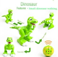 Remote Control Sensing Dinosaur Cartoon Cute Gesture Interactive Electronic Spray Dinosaur Toy 15 Remote Control Sensing Dinosaur Cartoon Cute Gesture Interactive Electronic Spray Dinosaur Toy -Sun Baby Sales Store CartoonSensingRemoteControlDinosaurs 4