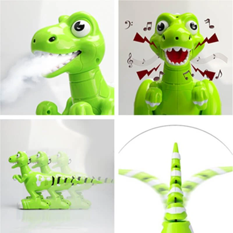 Remote Control Sensing Dinosaur Cartoon Cute Gesture Interactive Electronic Spray Dinosaur Toy 2 Remote Control Sensing Dinosaur Cartoon Cute Gesture Interactive Electronic Spray Dinosaur Toy - Image 2