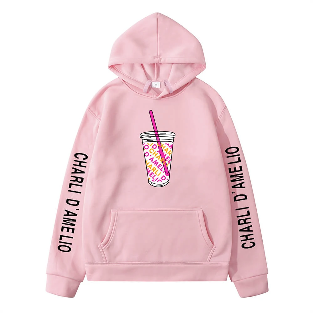 Charli D'Amelio Hoodie For Men Or Women Pullover The Hype House Sweatshirt 5 Charli D'Amelio Hoodie For Men Or Women Pullover The Hype House Sweatshirt - Image 5