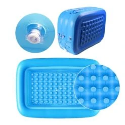 120CM Children Inflatable Swimming Pool Baby Kid Home Outdoor Square Bathing Tub -Sun Baby Sales Store Childswimmingpool 2