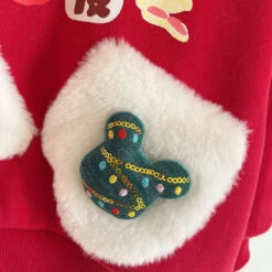 Baby Girls Christmas Hoodie Pants Suit Kids Thick Fleece Cozy Hooded Xmas Sweatshirt 12 Baby Girls Christmas Hoodie Pants Suit Kids Thick Fleece Cozy Hooded Xmas Sweatshirt -Sun Baby Sales Store Christmas hoodie pants suit 5