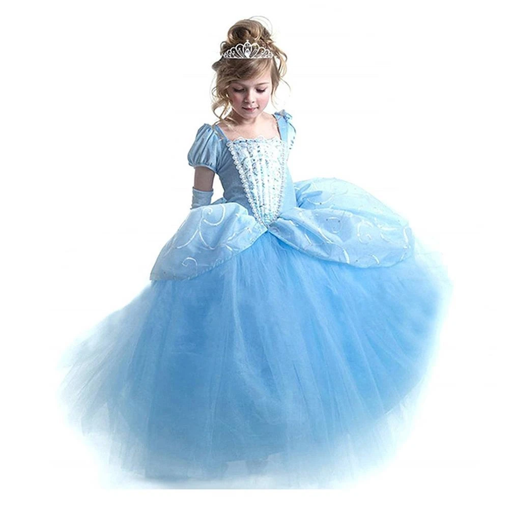 Cosplay Costume Dress For Children Girls Christmas Halloween Festival Carnival Party 4 Cosplay Costume Dress For Children Girls Christmas Halloween Festival Carnival Party - Image 4