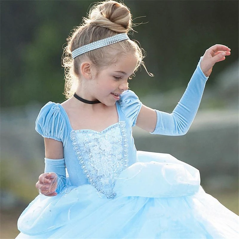 Cosplay Costume Dress For Children Girls Christmas Halloween Festival Carnival Party 2 Cosplay Costume Dress For Children Girls Christmas Halloween Festival Carnival Party - Image 2