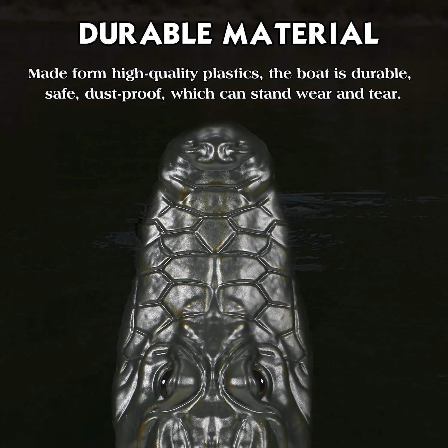 RC Racing Boat With Crocodile Head - Electric Racing Boat Remote Control Boat Pools Spoof Toy 5 RC Racing Boat With Crocodile Head - Electric Racing Boat Remote Control Boat Pools Spoof Toy - Image 5