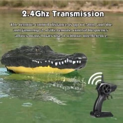RC Racing Boat With Crocodile Head - Electric Racing Boat Remote Control Boat Pools Spoof Toy 15 RC Racing Boat With Crocodile Head - Electric Racing Boat Remote Control Boat Pools Spoof Toy -Sun Baby Sales Store CrocodileBoat 3