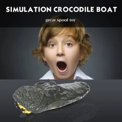 RC Racing Boat With Crocodile Head - Electric Racing Boat Remote Control Boat Pools Spoof Toy 16 RC Racing Boat With Crocodile Head - Electric Racing Boat Remote Control Boat Pools Spoof Toy -Sun Baby Sales Store CrocodileBoat 4