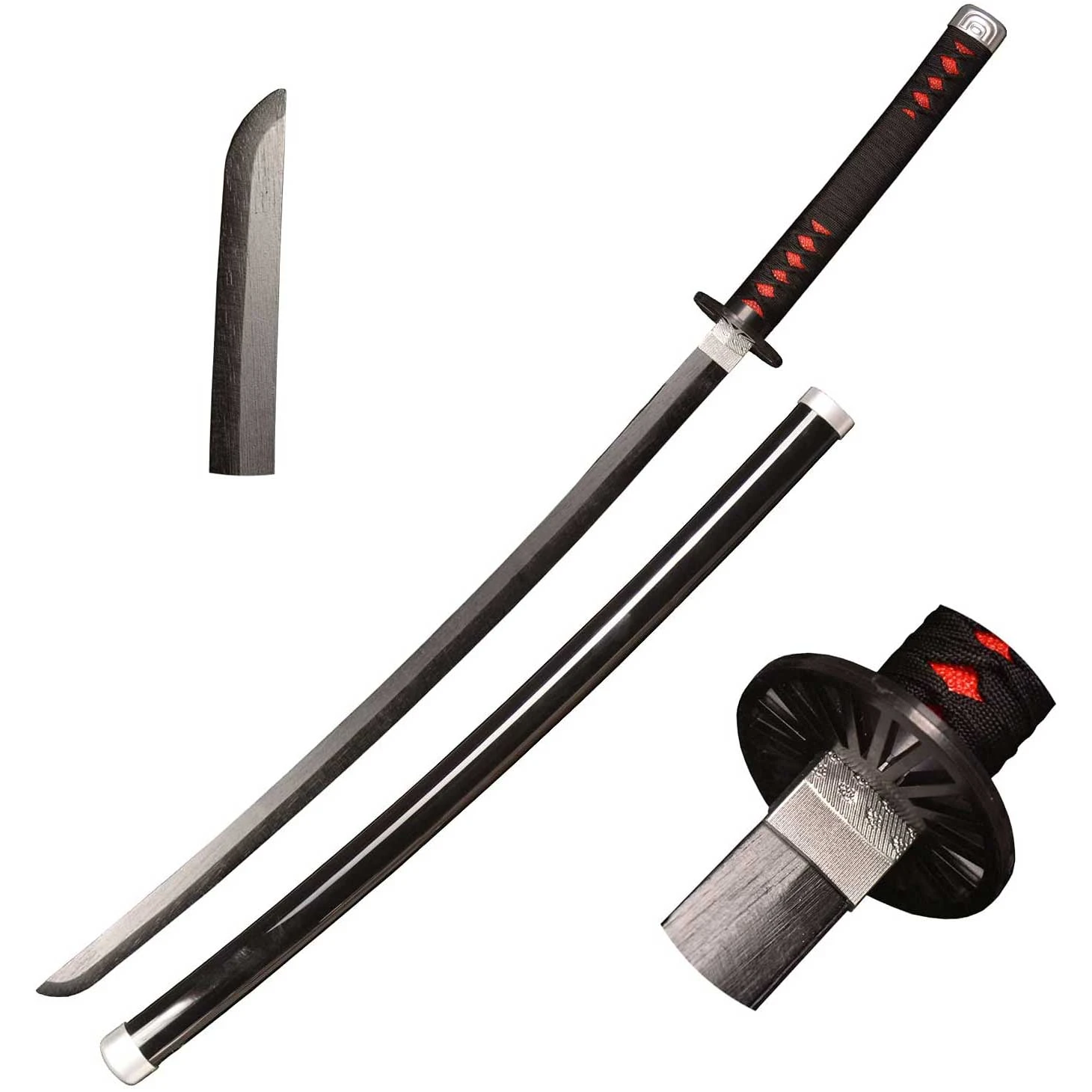 Tanjiro Kyojuro Inosuke Muichiro Sword Halloween Cosplay Props Replica Sword 2 Tanjiro Kyojuro Inosuke Muichiro Sword Halloween Cosplay Props Replica Sword - Image 2