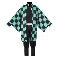 Tanjiro Kamado Costume Halloween Tanjiro Cosplay Outfit Full Set 18 Tanjiro Kamado Costume Halloween Tanjiro Cosplay Outfit Full Set -Sun Baby Sales Store Demon Slayer Tanjiro Kamado Costume 6