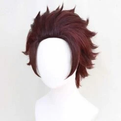 Tanjiro Kamado Costume Halloween Tanjiro Cosplay Outfit Full Set 19 Tanjiro Kamado Costume Halloween Tanjiro Cosplay Outfit Full Set -Sun Baby Sales Store Demon Slayer Wig Tanjiro Kamado