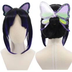 Nezuko Tanjiro Wig Cosplay Wig Of Kyojuro Shinobu Zenitsu Giyu Mitsuri Kanao 30 Nezuko Tanjiro Wig Cosplay Wig Of Kyojuro Shinobu Zenitsu Giyu Mitsuri Kanao -Sun Baby Sales Store Demon Slayer Wig 1
