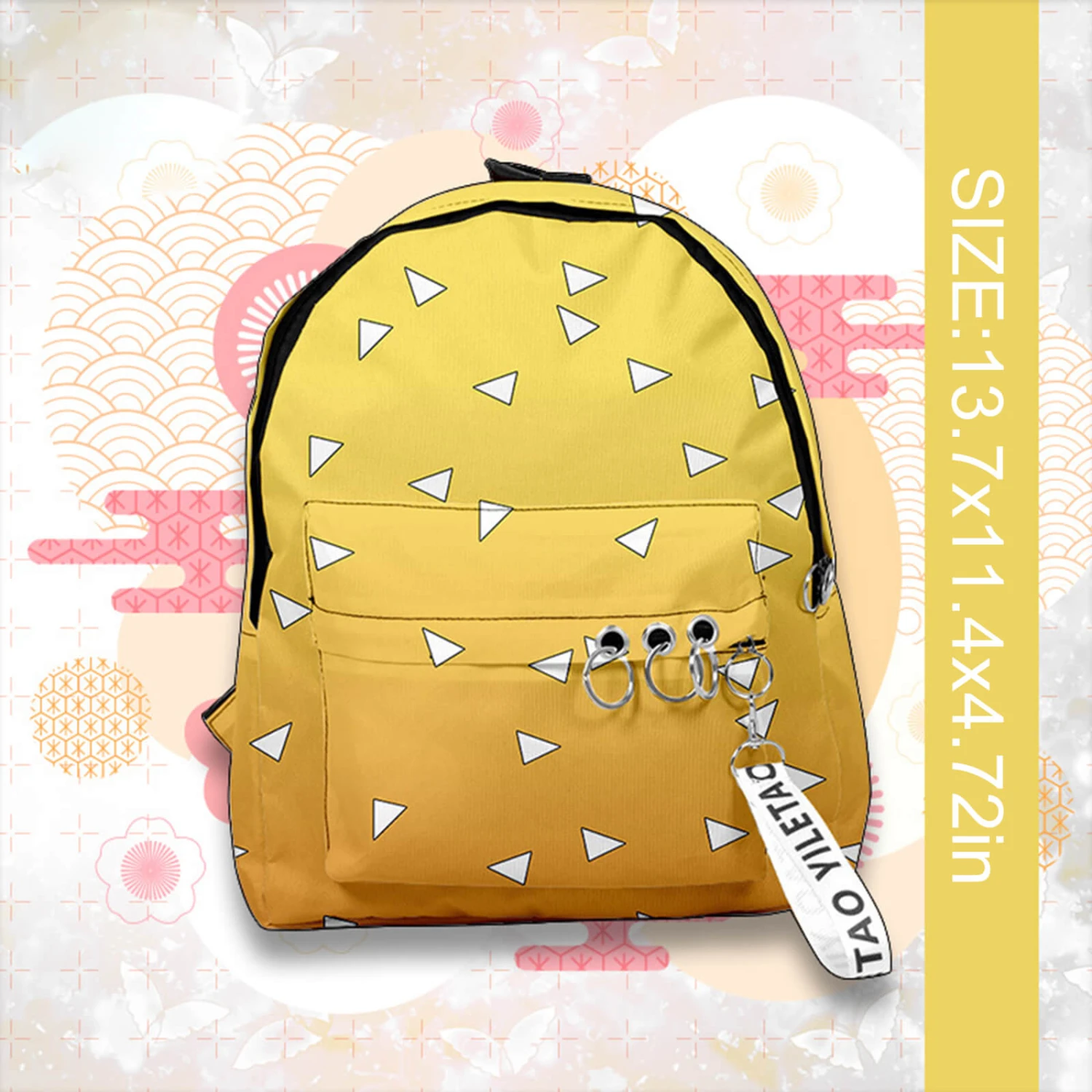 Japaness Anime Backpacks Nezuko Tanjiro Zenitsu Giyuu Backpack Travel Bags 10 Japaness Anime Backpacks Nezuko Tanjiro Zenitsu Giyuu Backpack Travel Bags - Image 10